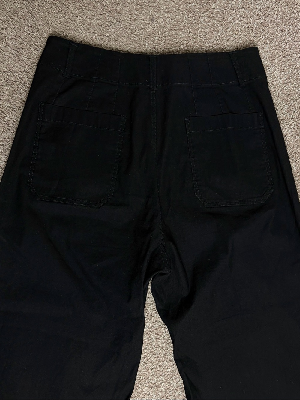 MAEVE The Colette Magic Fabric Crop Wide-Leg Pants
Black Size 32 - Picture 7 of 9